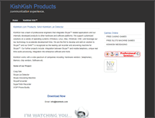 Tablet Screenshot of kishkish.com